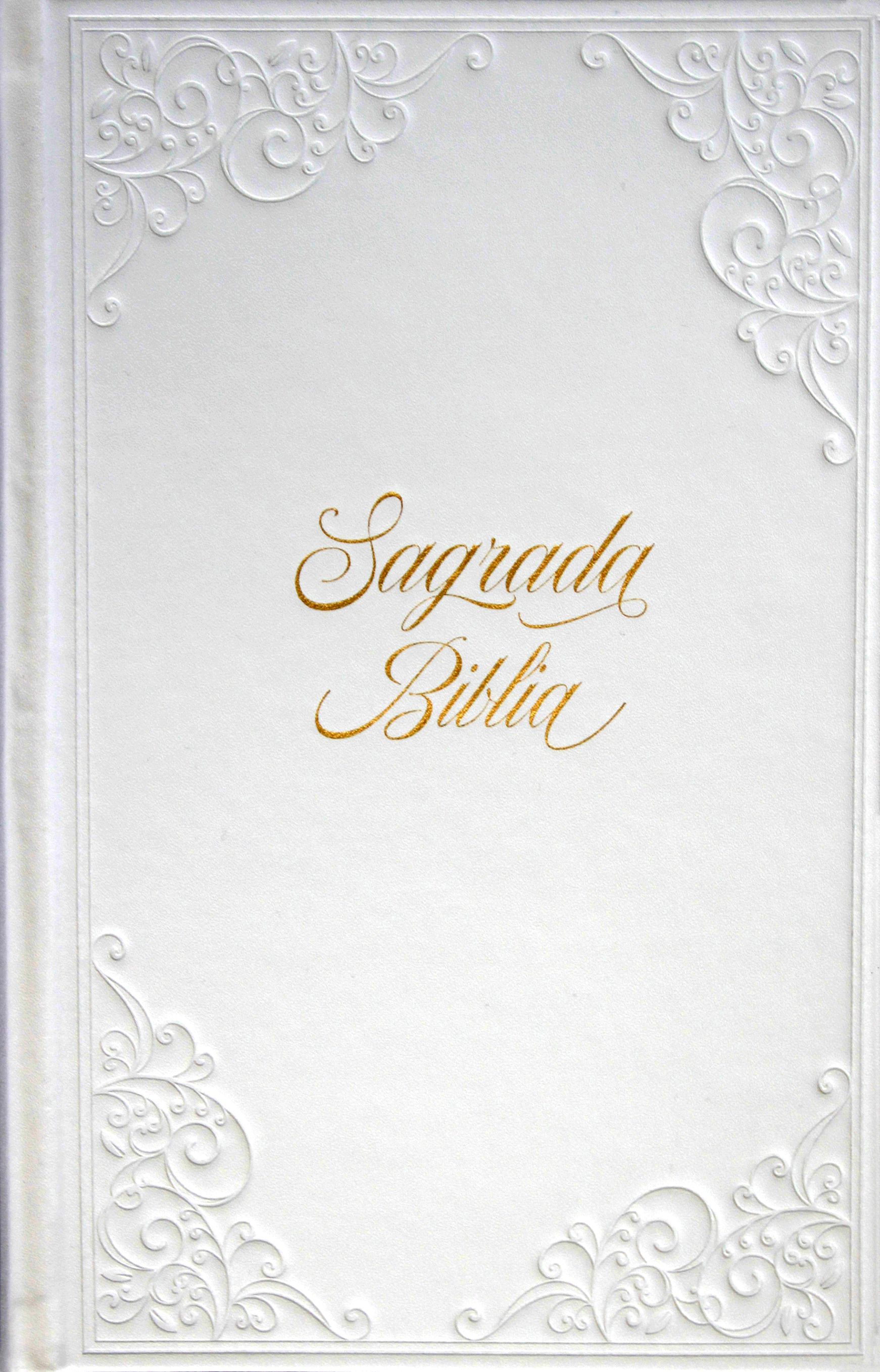 Biblia Catolica Floral Cloth