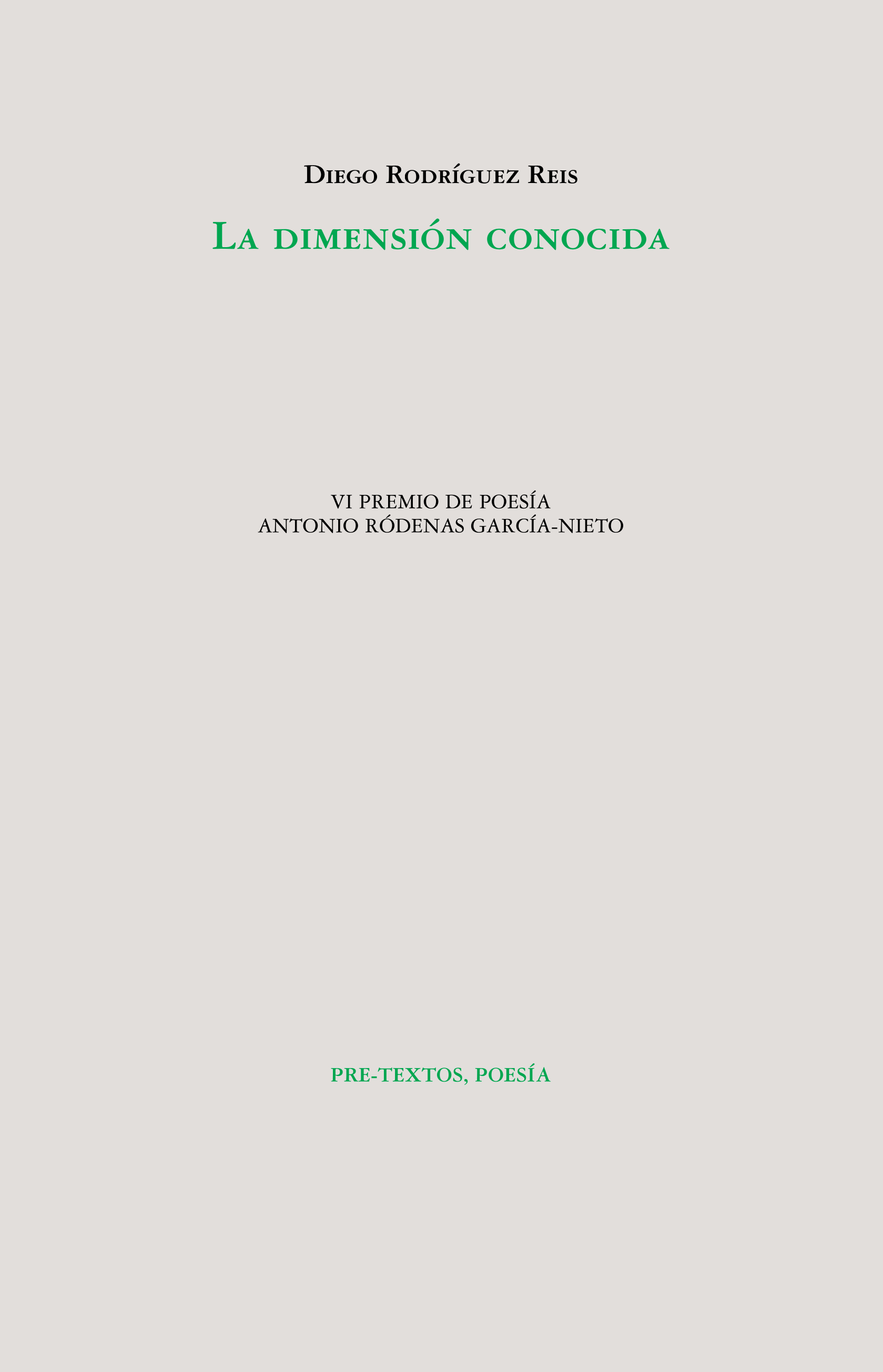 La dimensión conocida