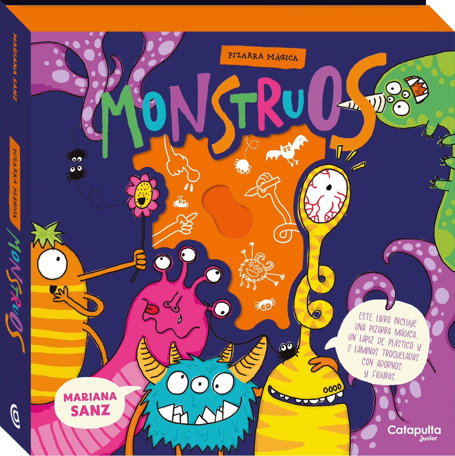 Pizarra mágica: Monstruos
