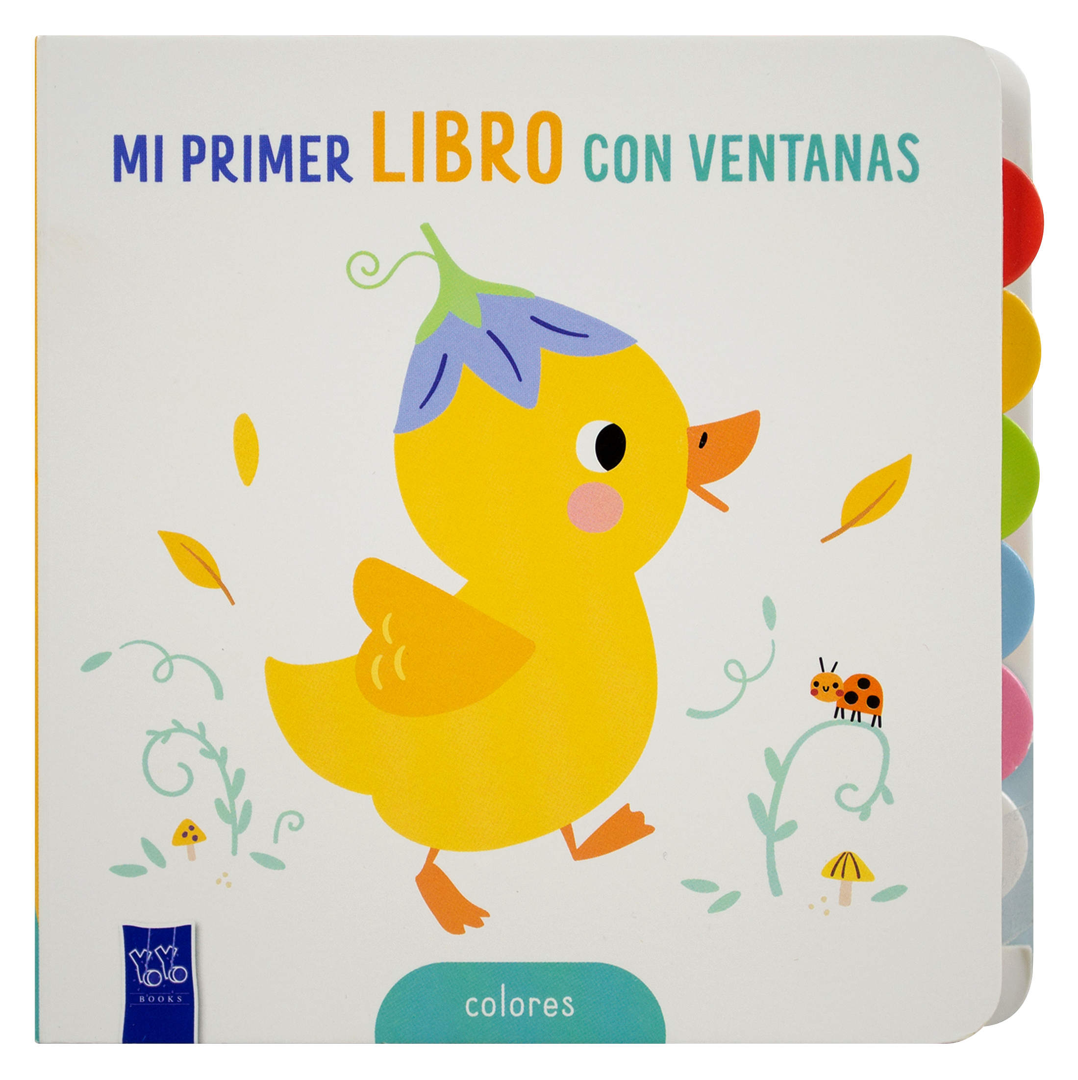 Libro infantil: Mi primer libro con ventanas: Colores