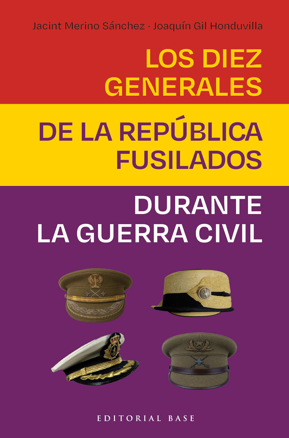 Los diez generales de la república fusilados