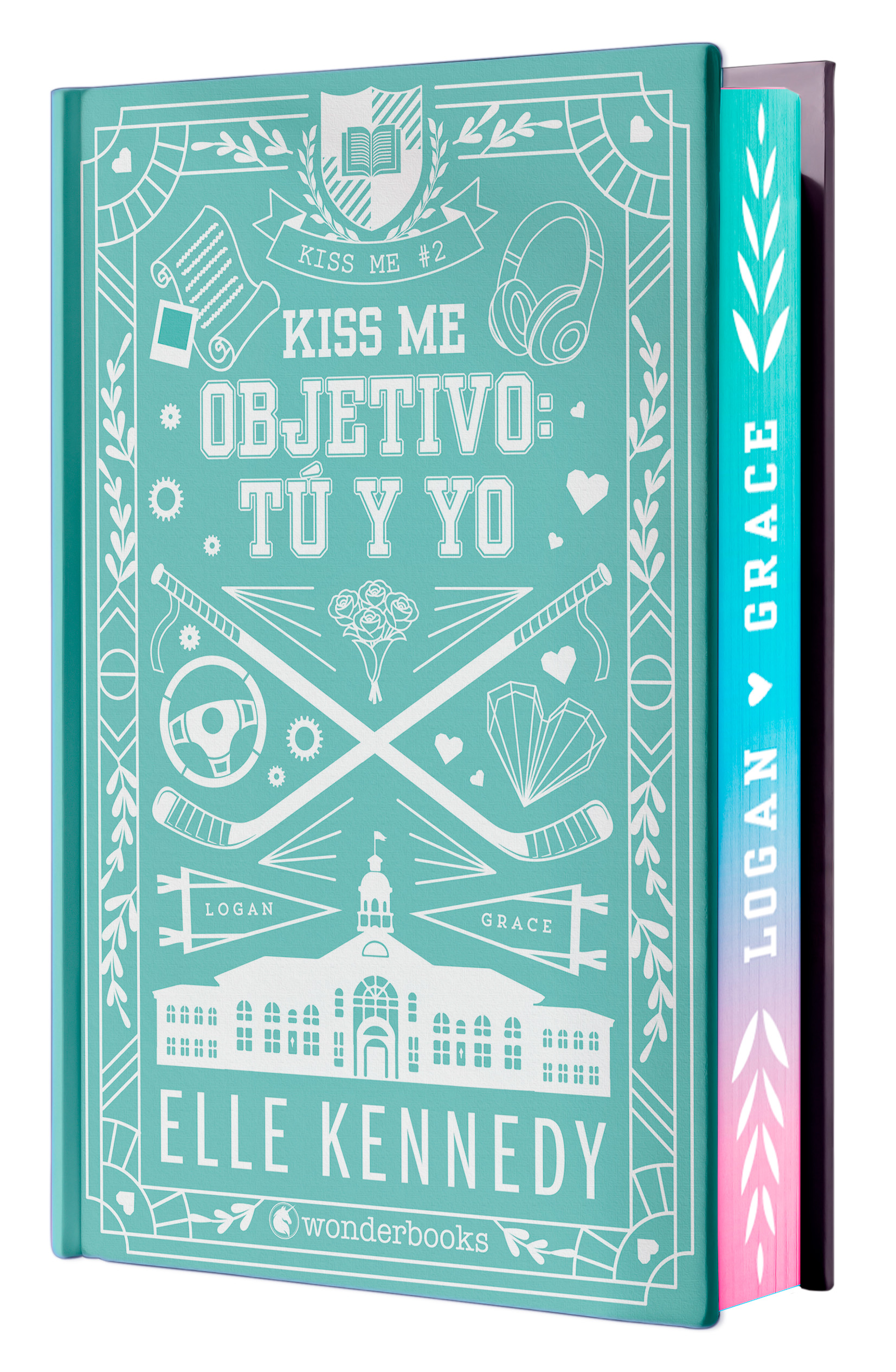 Objetivo: tú y yo (Off Campus 2) - Edición especial en tapa dura con cantos pintados