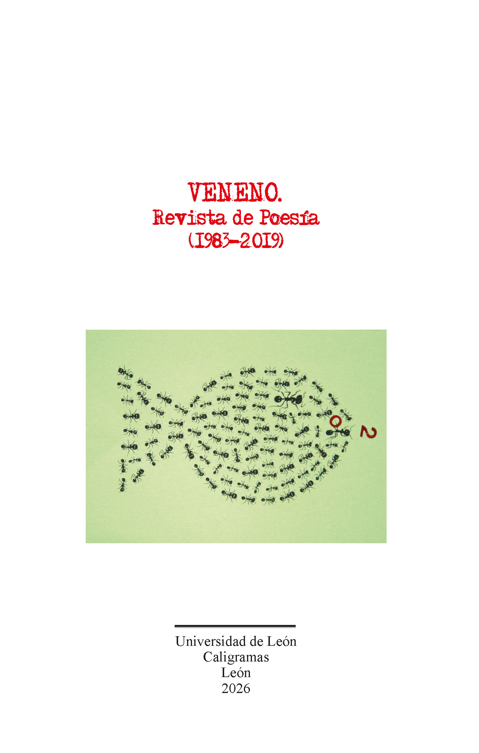 Veneno: revista de poesía (1983-2019)