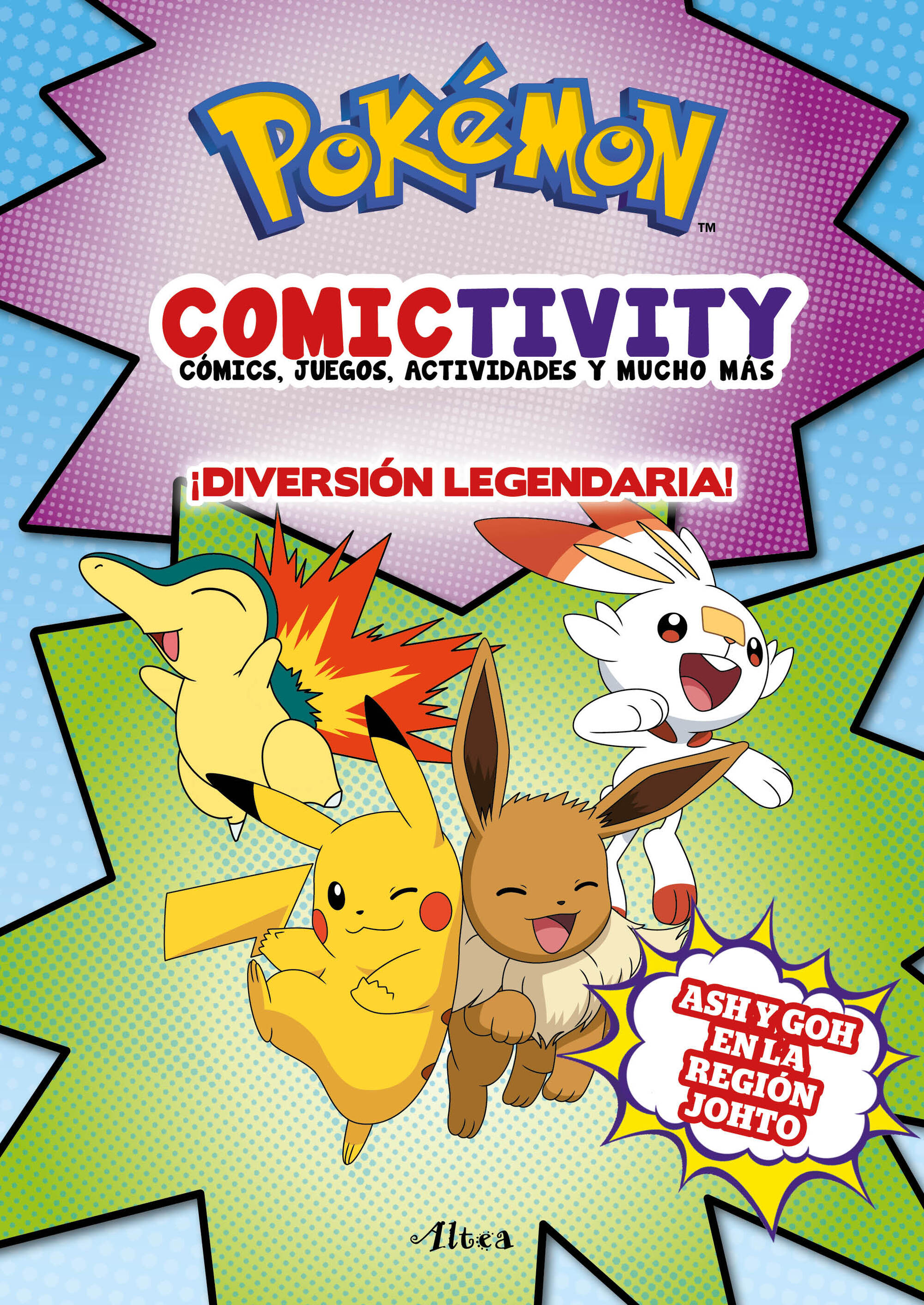 ¡Diversión legendaria! Ash y Goh en la Región Johto