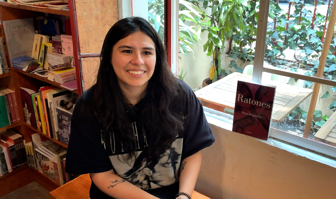 Majo Delgadillo y los libros que desobedecen los cuentos de hadas. Foto: Verónica Maza