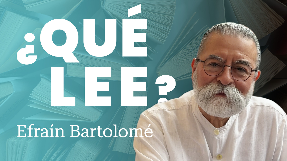 ¿Qué lee Efraín Bartolomé? Libros para sanar el alma y la mente