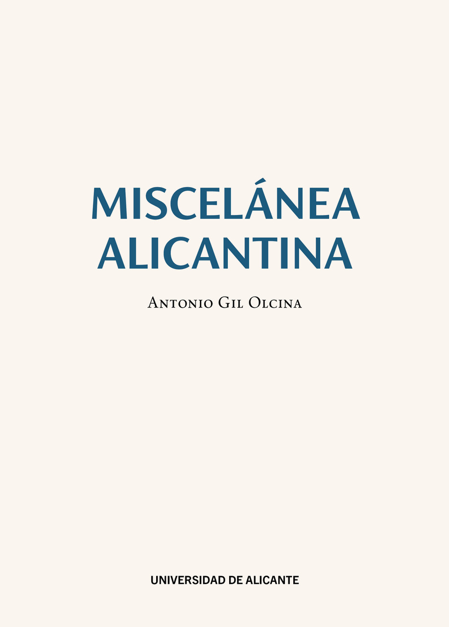 Miscelánea alicantina
