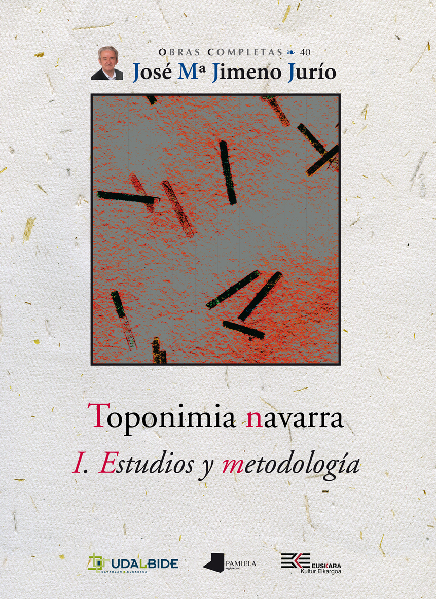 Toponimia navarra. I. Estudios y metodología