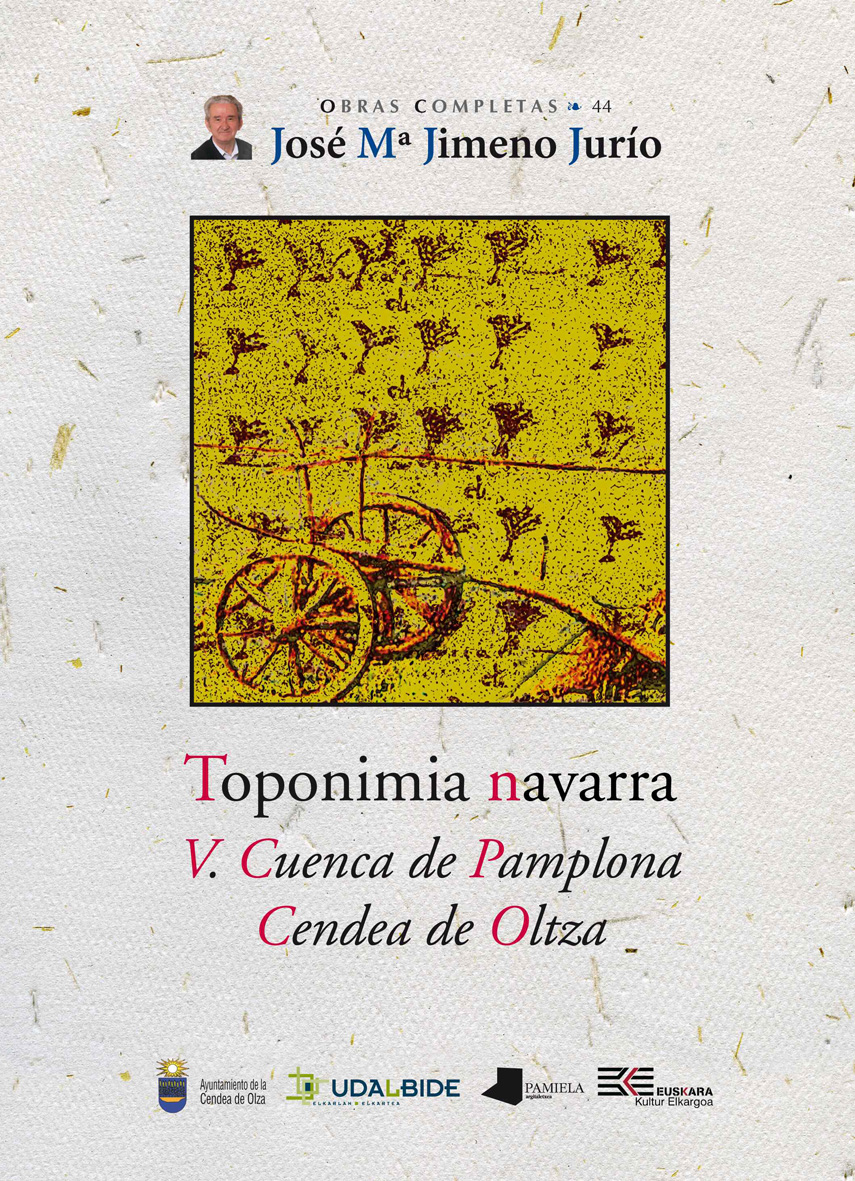 Toponimia Navarra. V. Cuenca de Pamplona. Cendea de Oltza