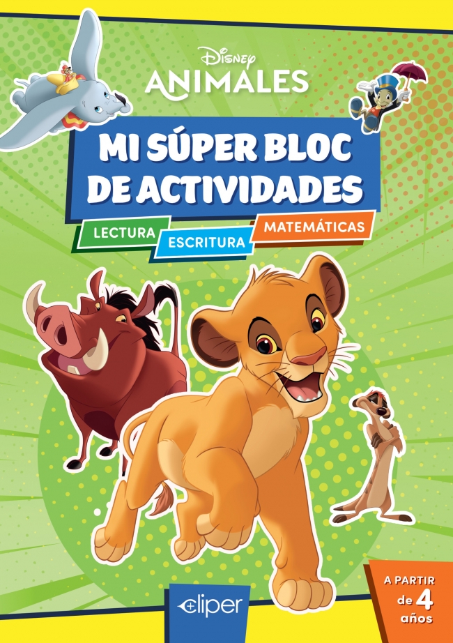 Mi súper bloc de actividades Disney - Clásicos Disney