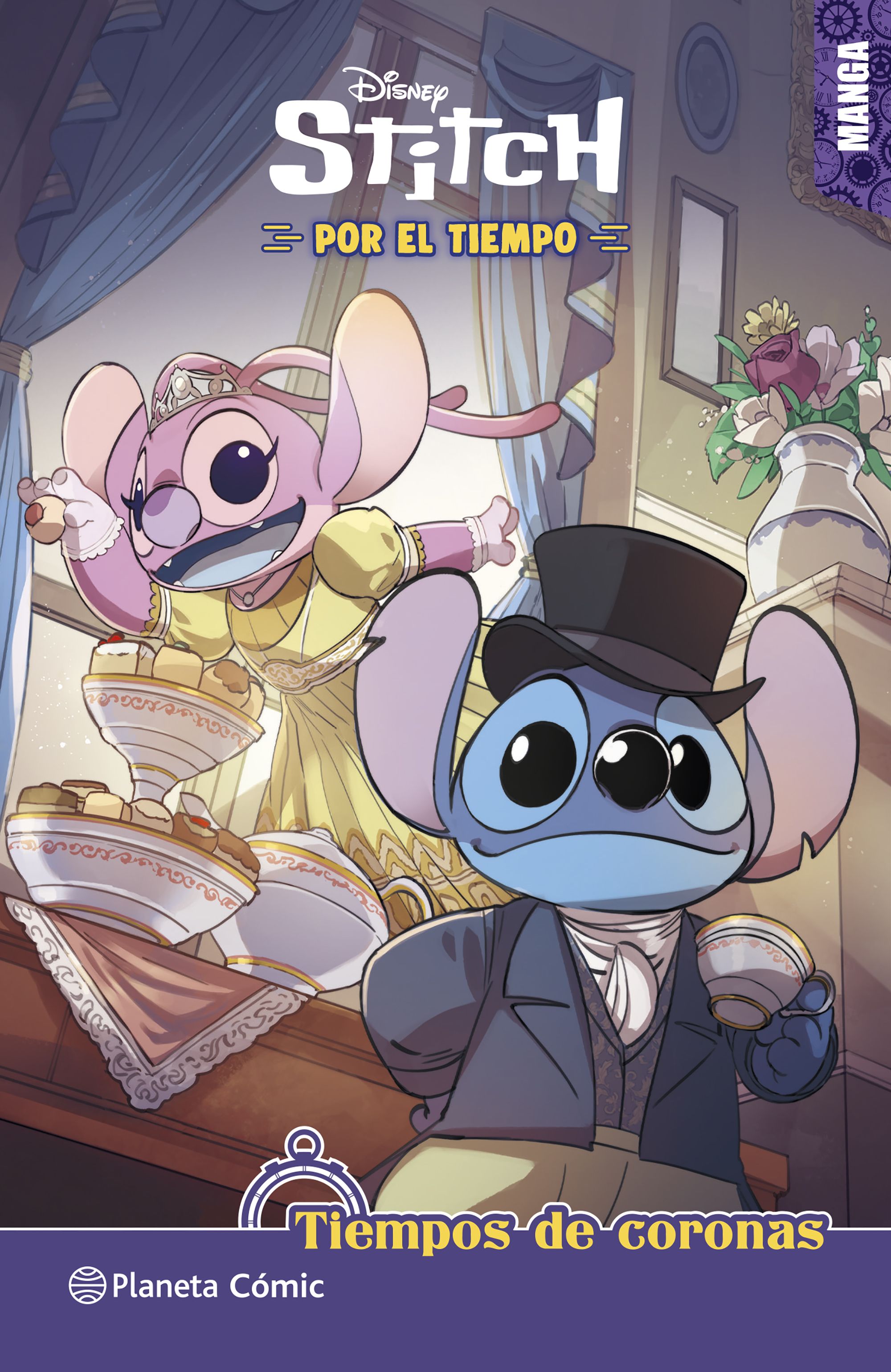 Stitch por el tiempo. Manga 3. Tiempos de coronas