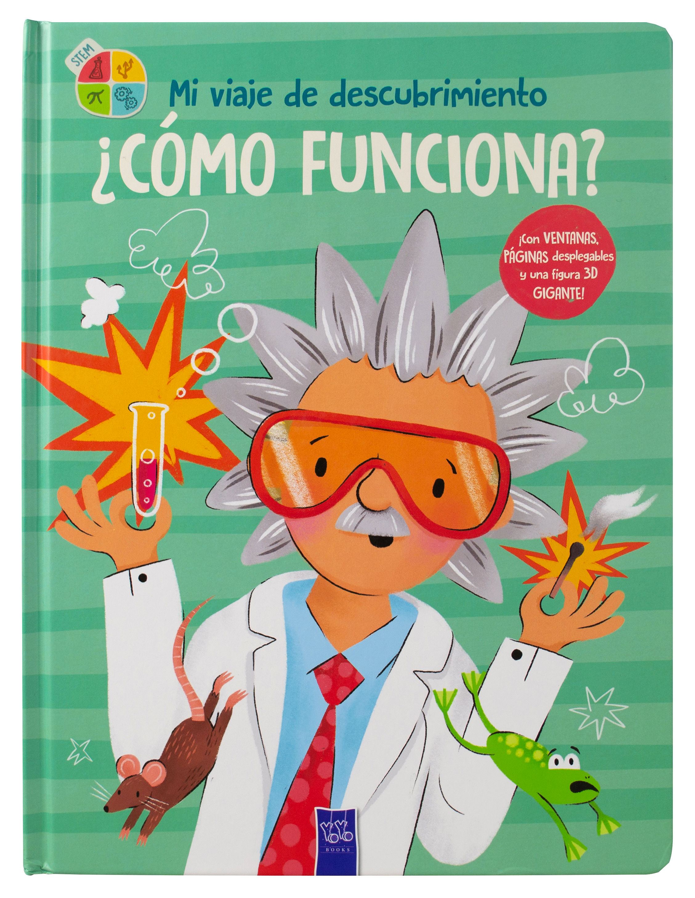 Libro infantil: Mi viaje de descubrimiento: ¿Cómo funciona?