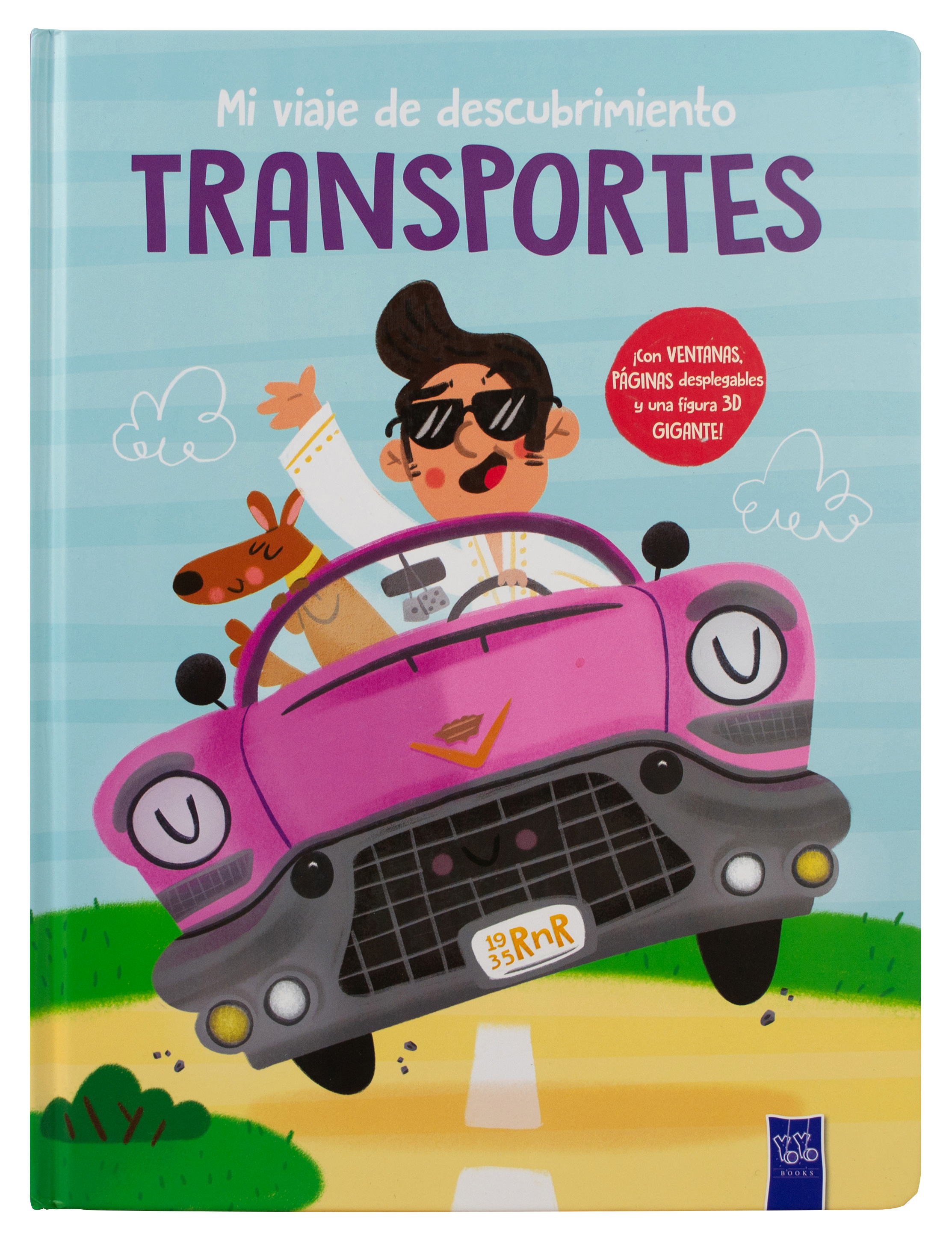 Libro infantil: Mi viaje de descubrimiento: Transportes