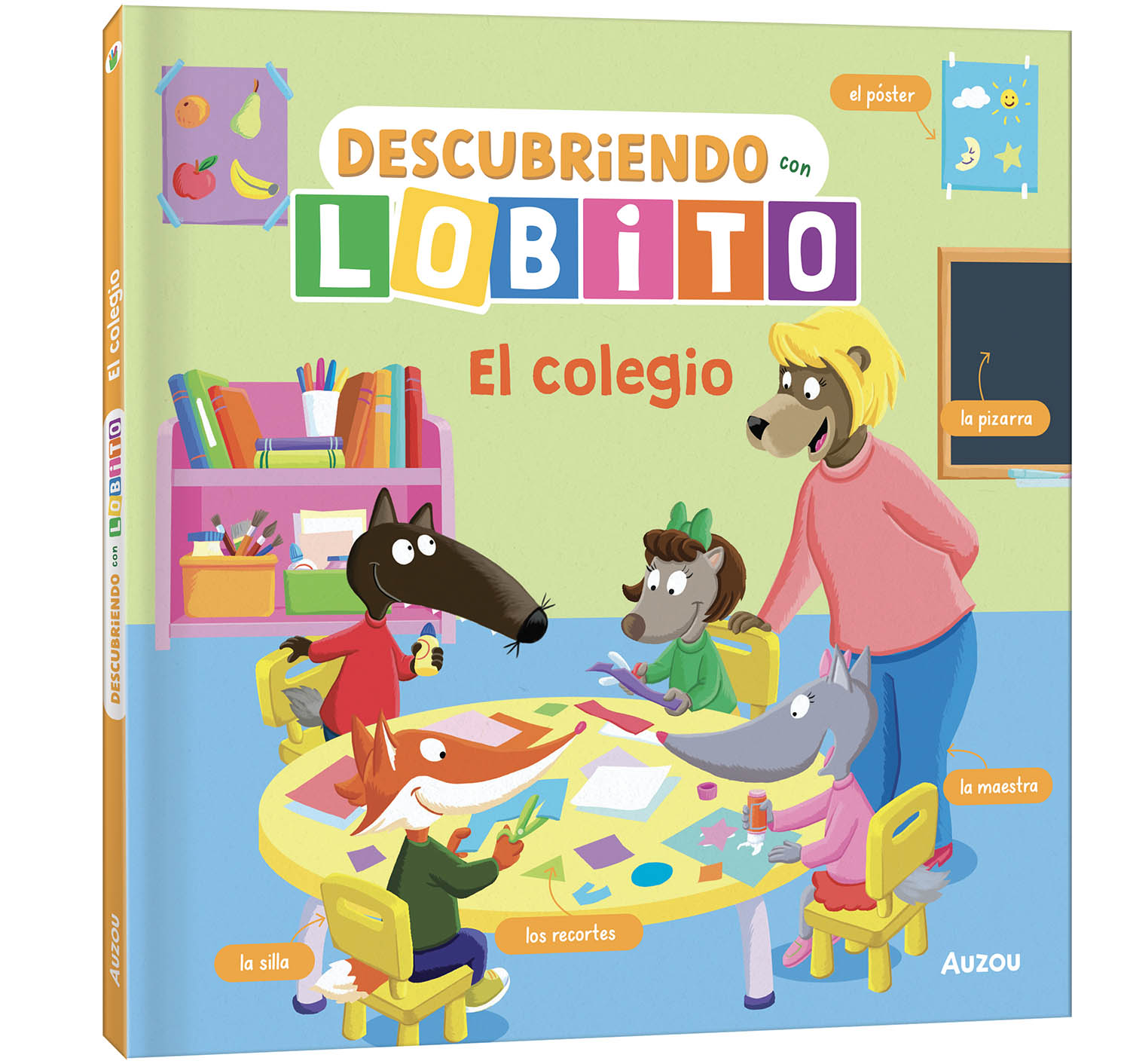 Descubriendo con Lobito. El colegio