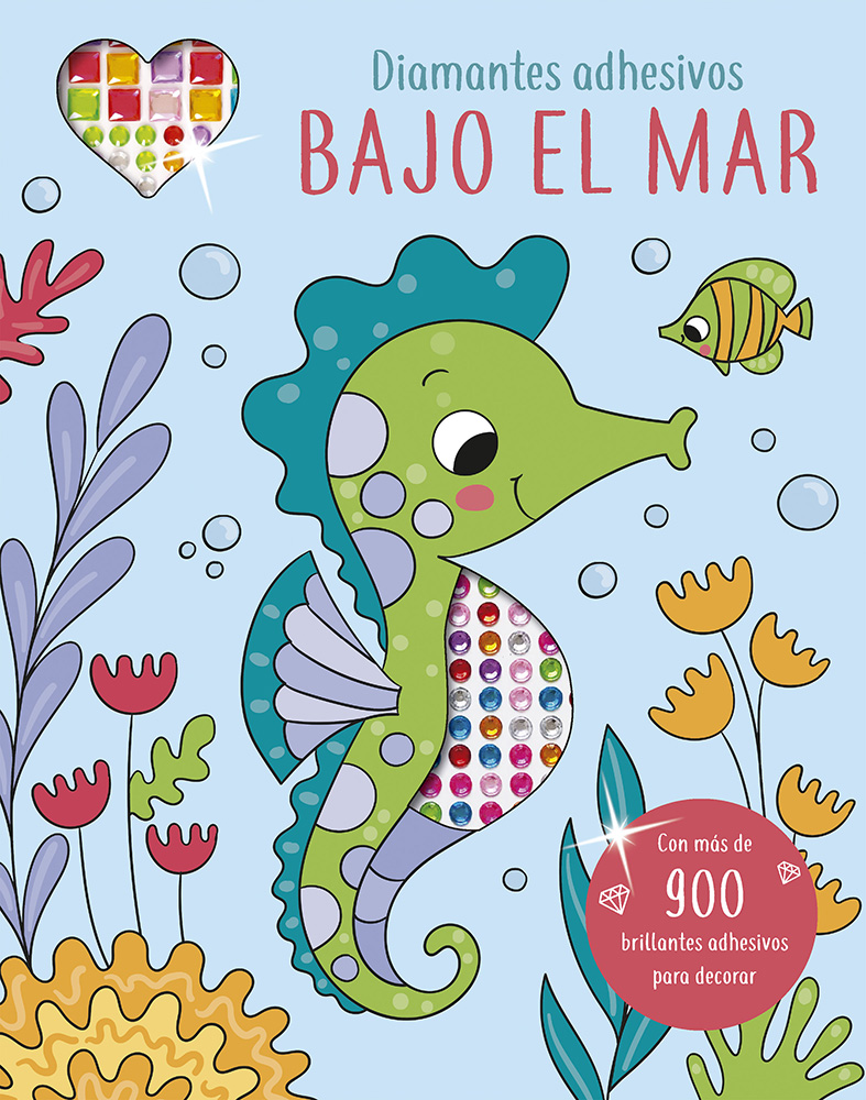 Diamantes adhesivos. Bajo el mar
