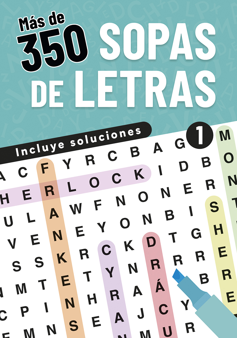 Más de 350 Sopas de Letras. 1