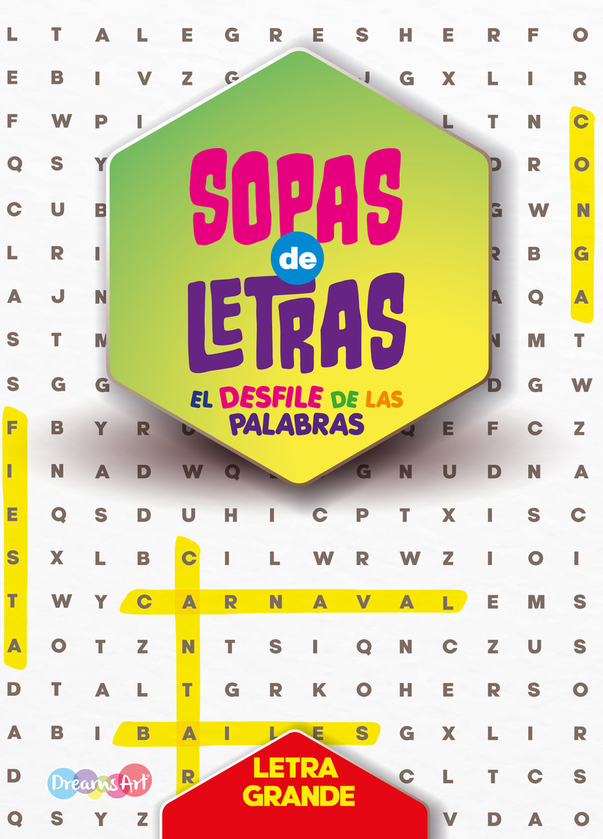 Sopas de letras. El desfile de las palabras