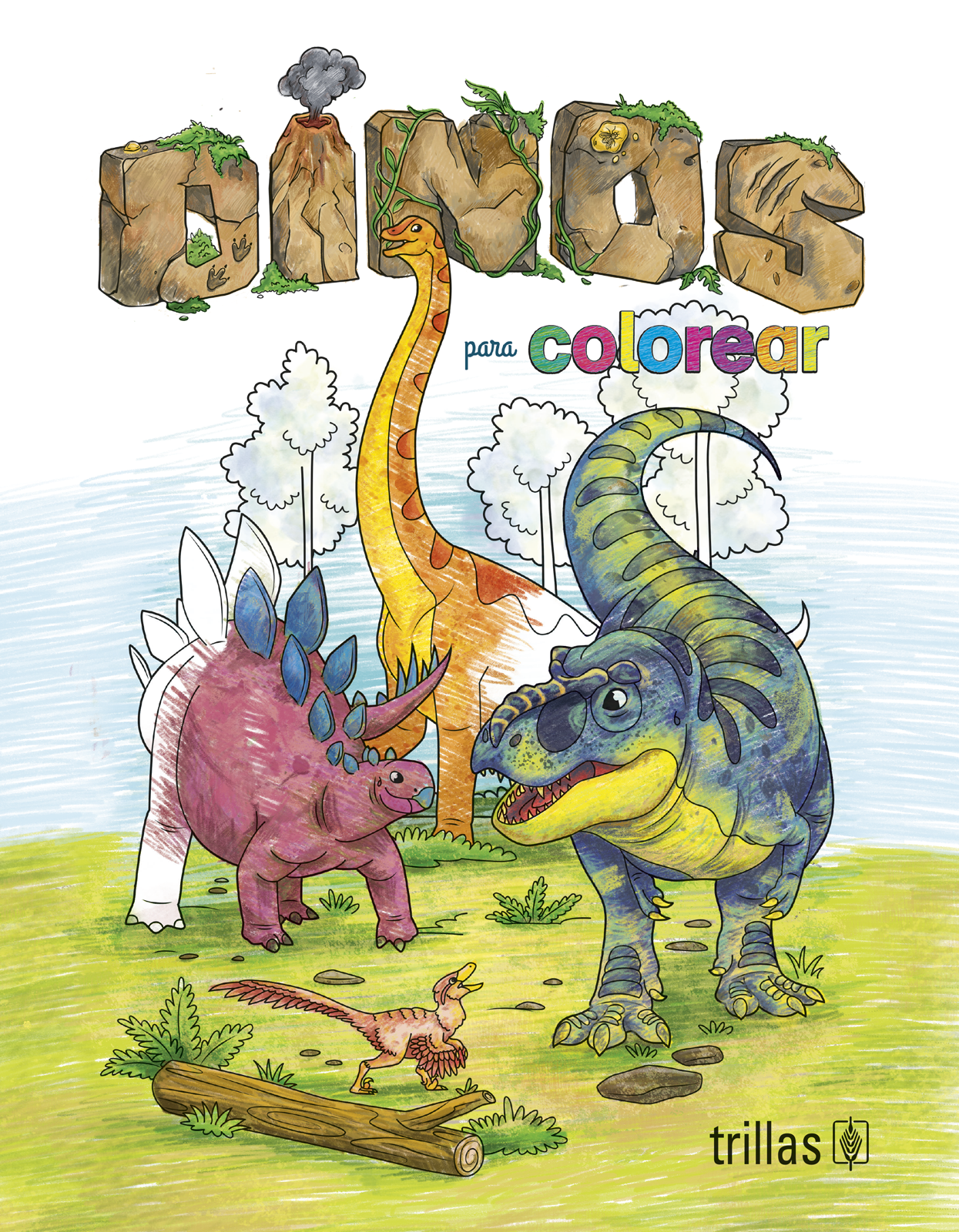 Dinos para colorear