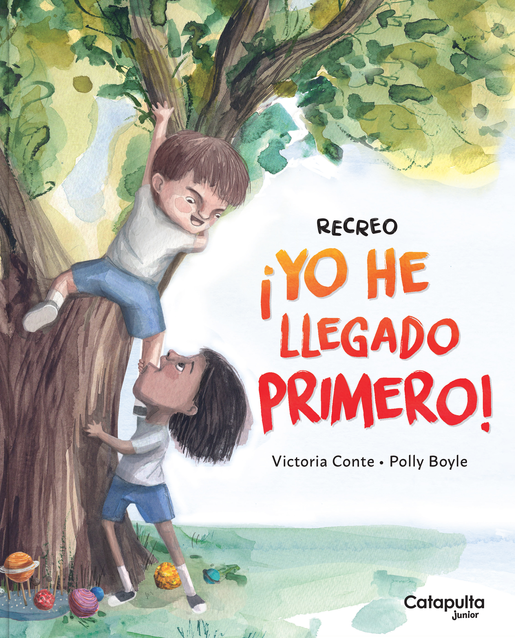 ¡Yo he llegado primero!
