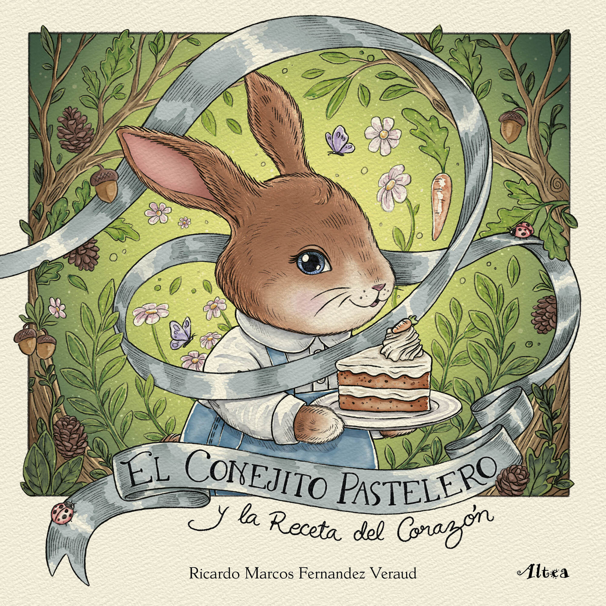 El conejito pastelero y la receta del corazón