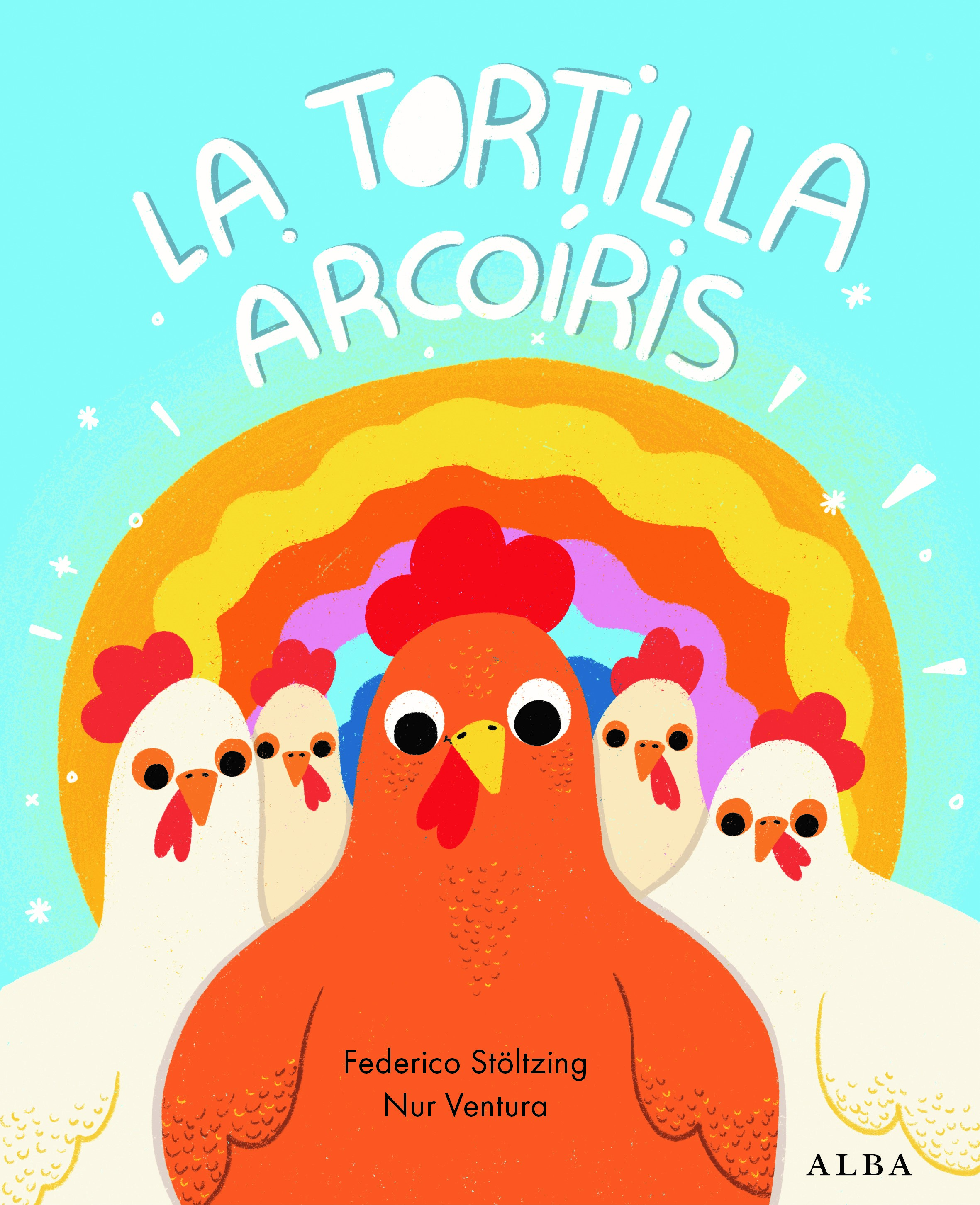 La tortilla arcoíris