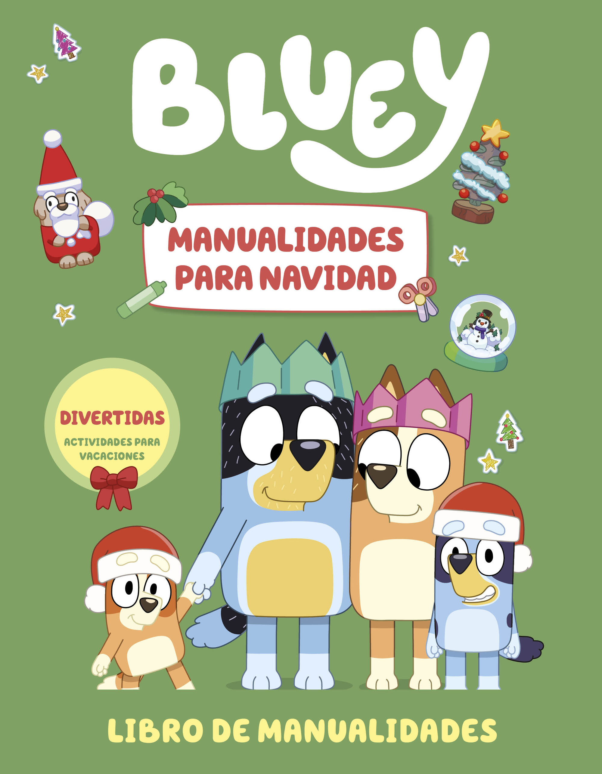 Bluey. Actividades - Manualidades para Navidad