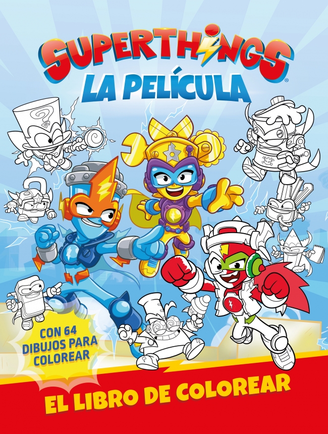 Superthings. Actividades - Superthings. La película. Libro de colorear