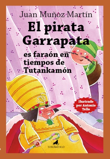 El pirata Garrapata es faraón en tiempos de Tutankamón
