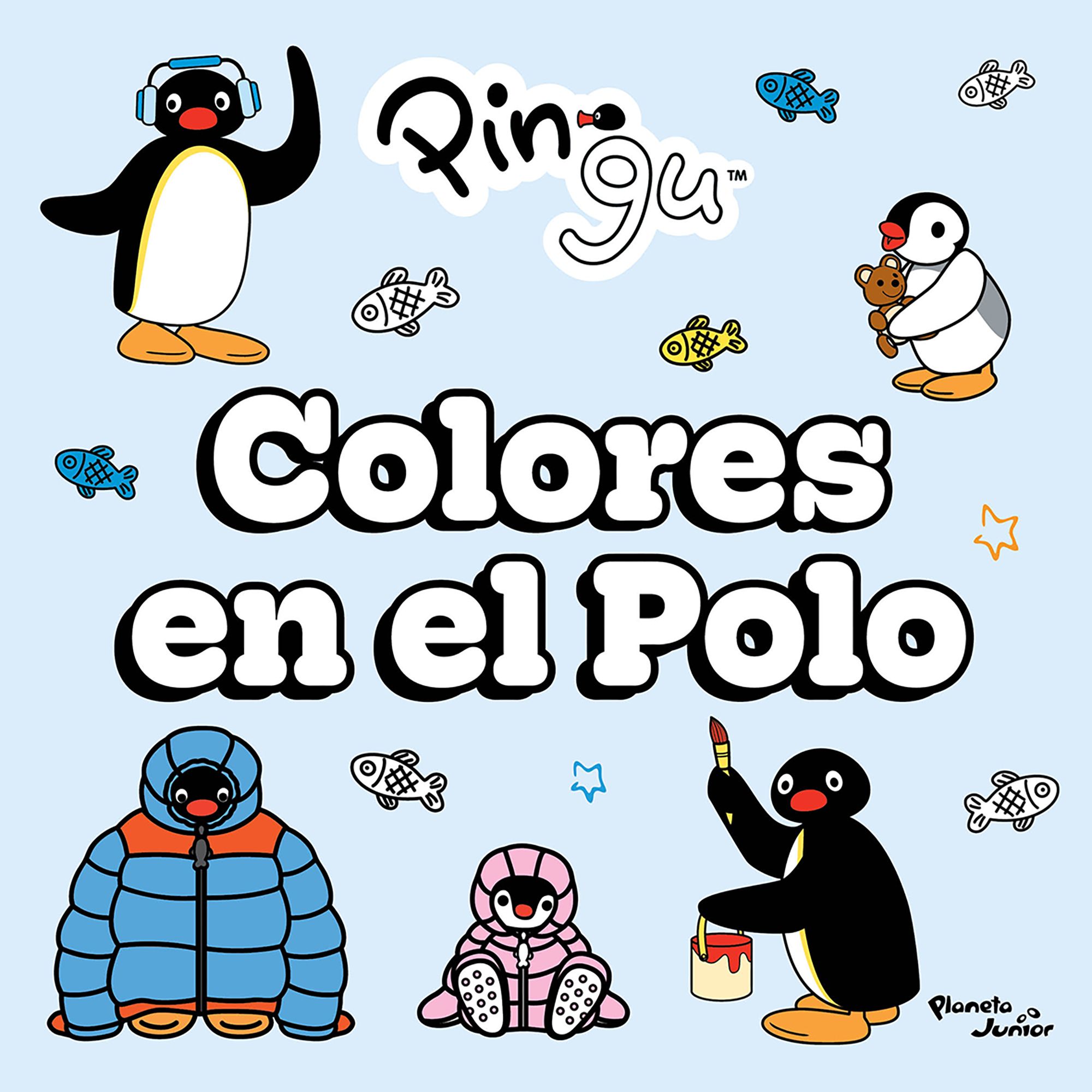 Pingu. Colores en el polo