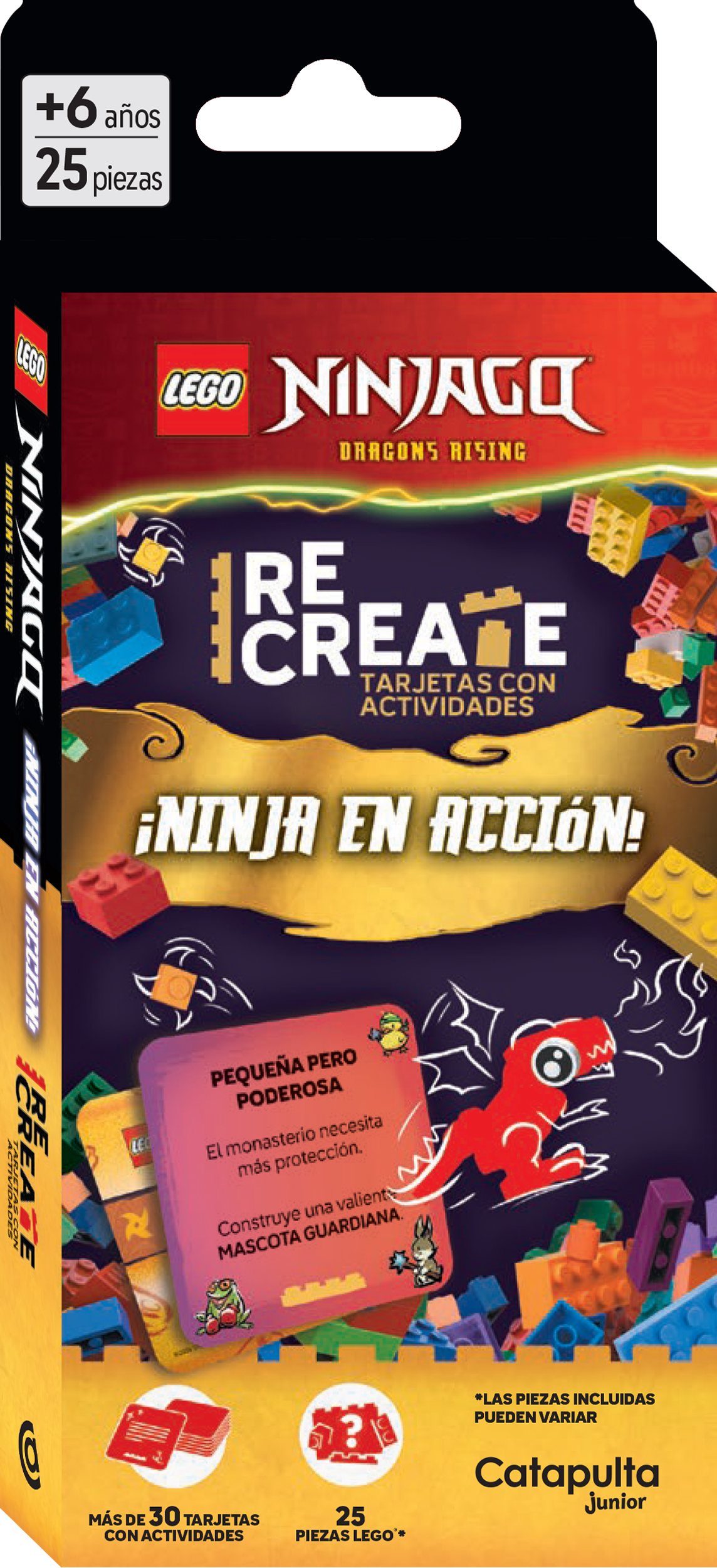 Lego Books. Ninjago. Recreate. ¡Ninja en acción!