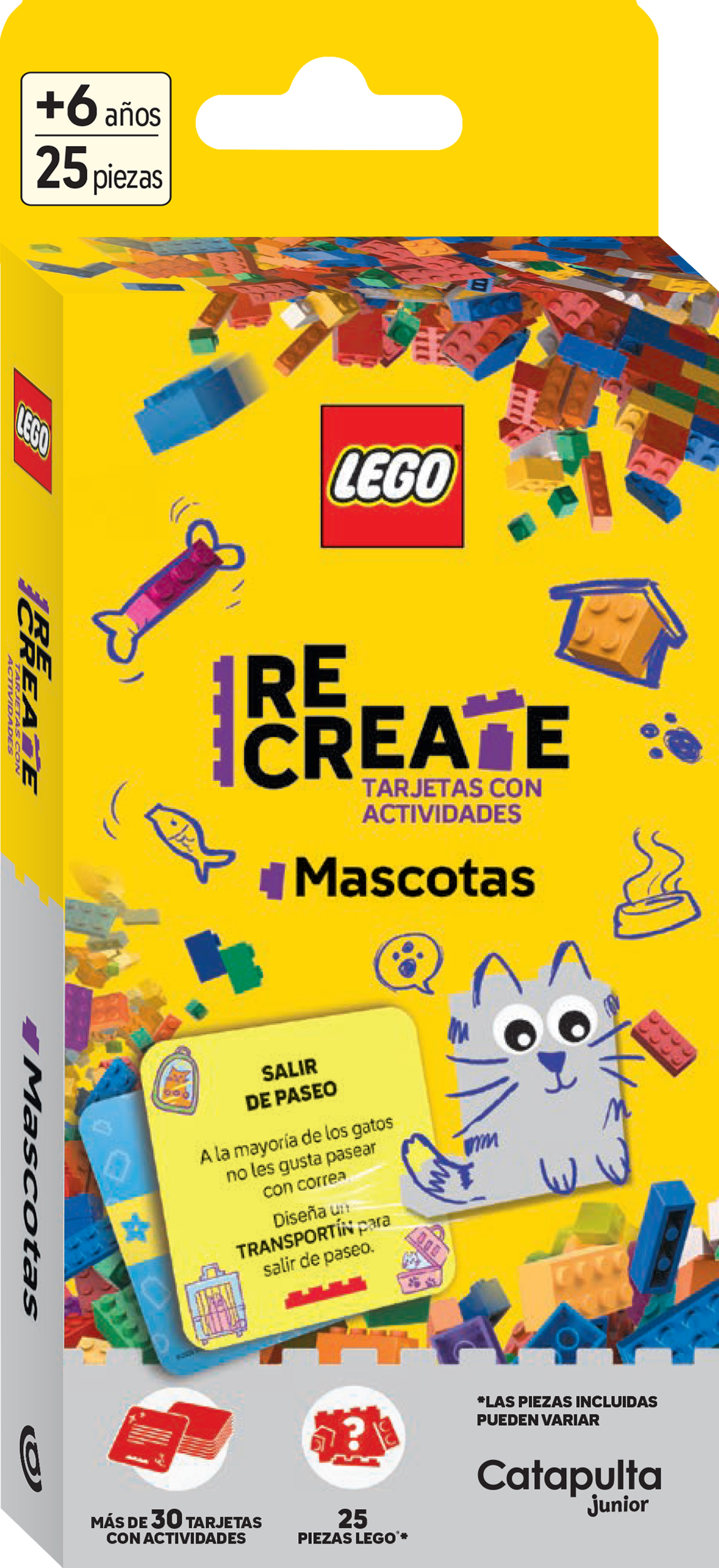 Lego Books. Recreate. Mascotas