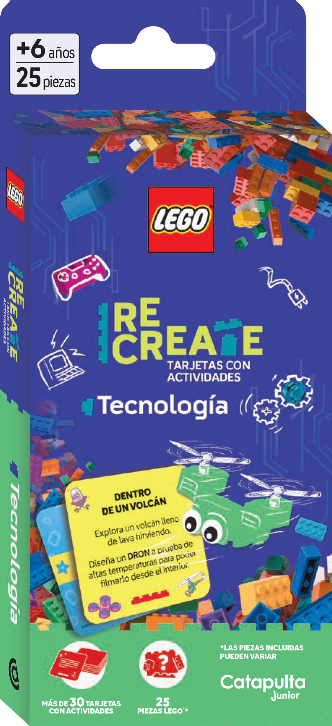 Lego Books. Recreate. Tecnología