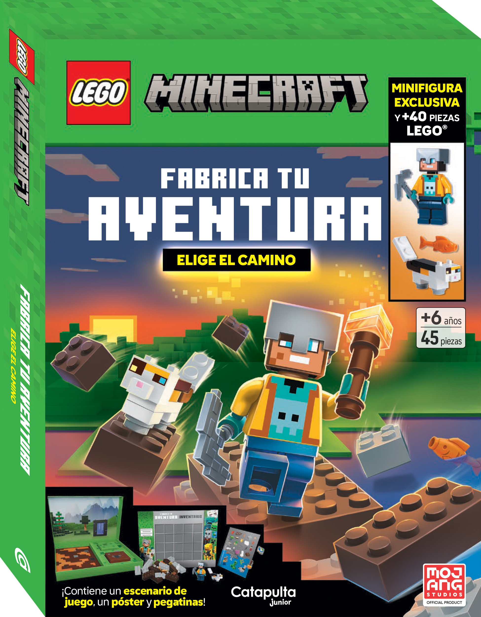 Lego® Minecraft®. Fabrica tu aventura