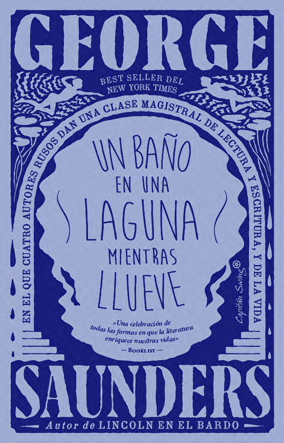 Un baño en una laguna mientras llueve