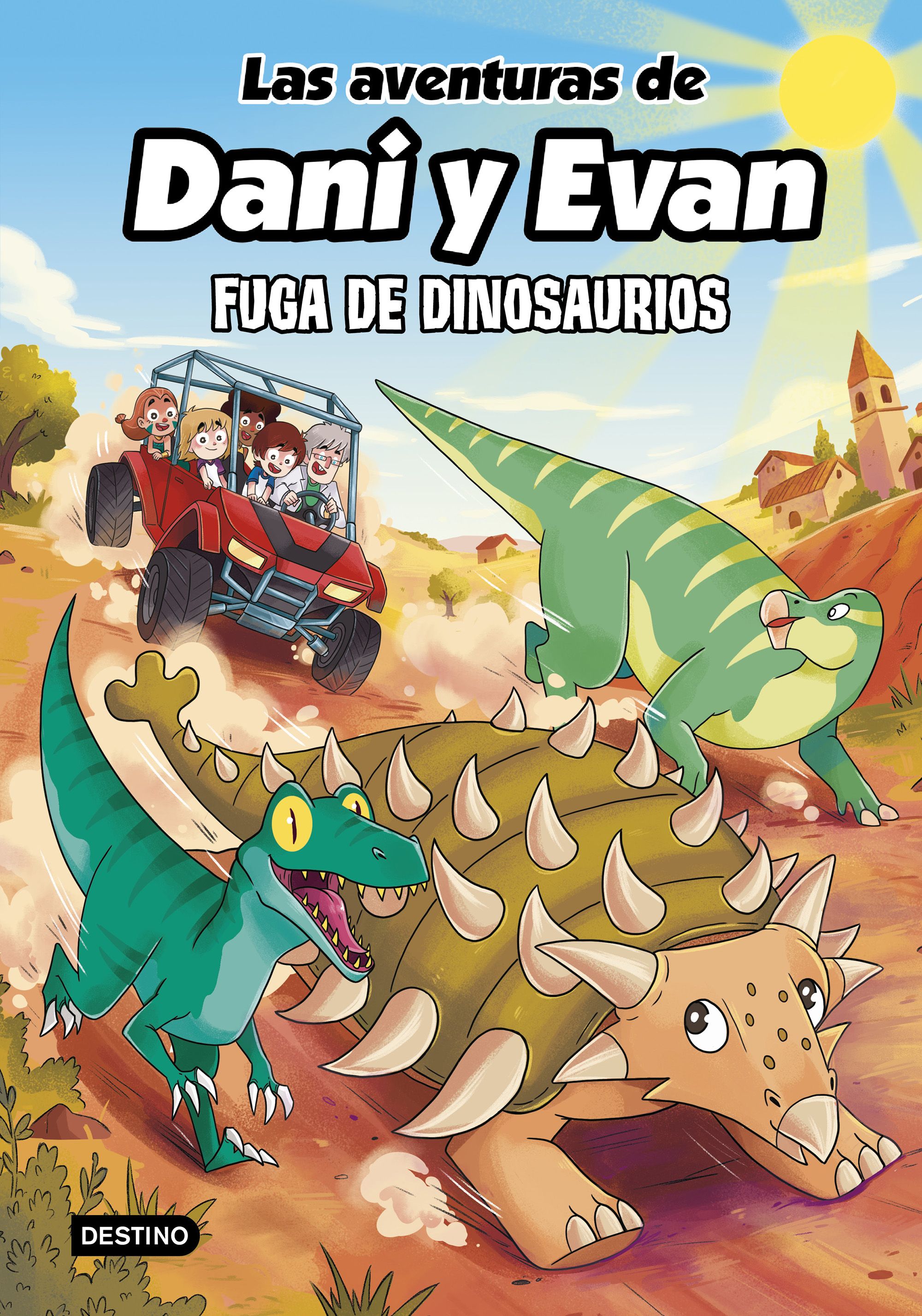 Las aventuras de Dani y Evan 16. Fuga de dinosaurios