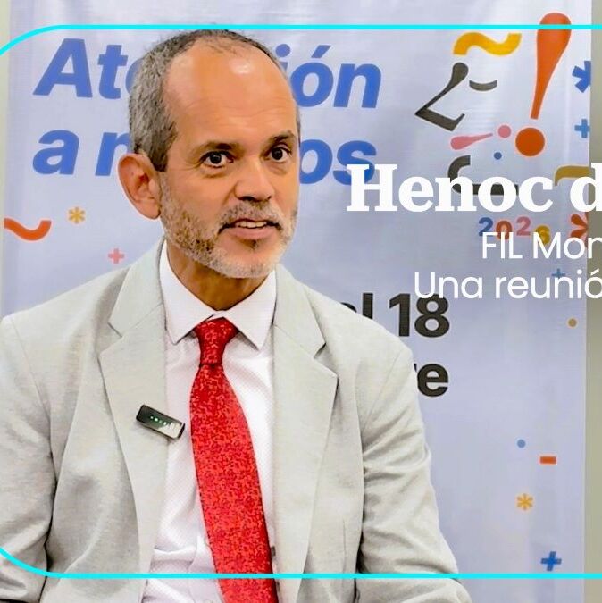 Henoc de Santiago comparte los pormenores de la FIL Monterrey 2026
