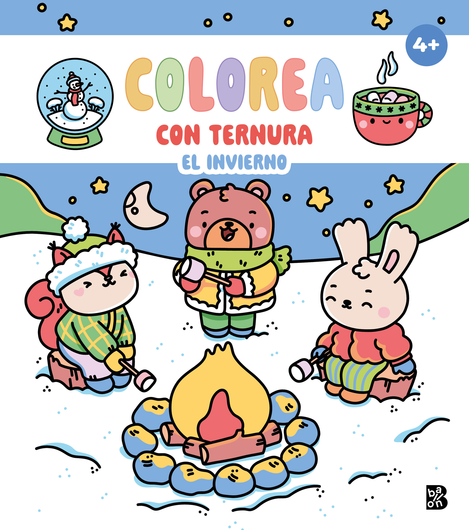 COLOREA CON TERNURA - EL INVIERNO