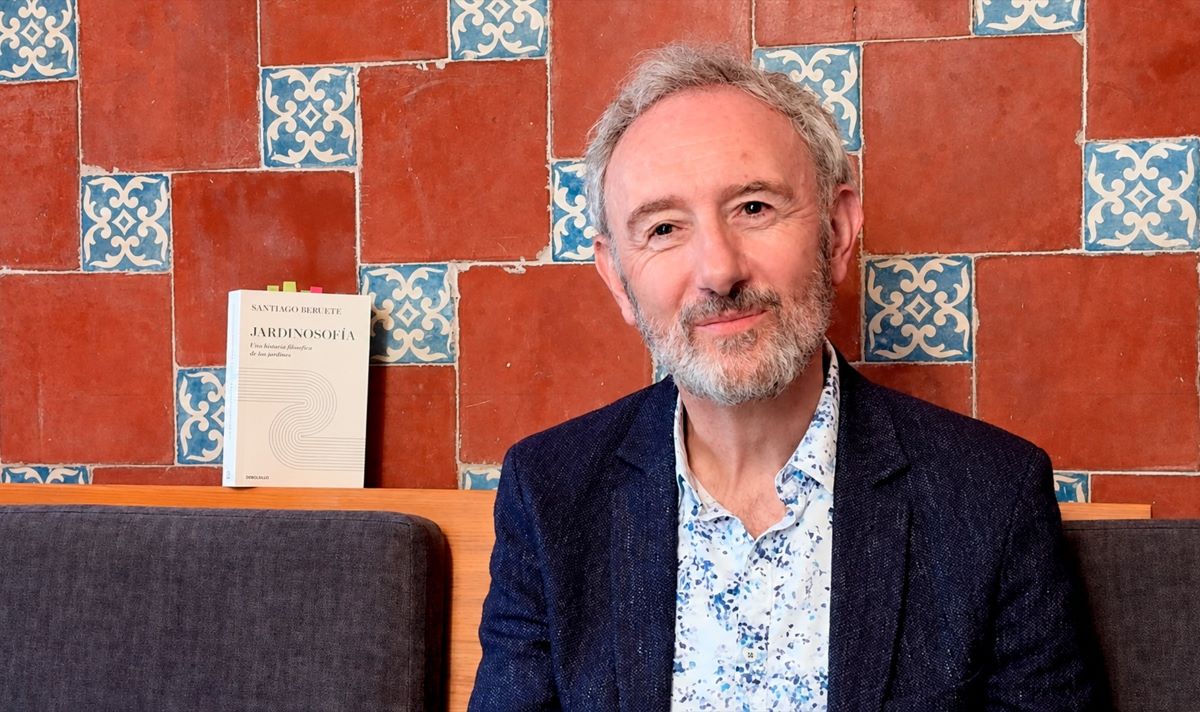 Santiago Beruete y la filosofía del jardín: libros que nos devuelven a la naturaleza. Foto: Verónica Maza