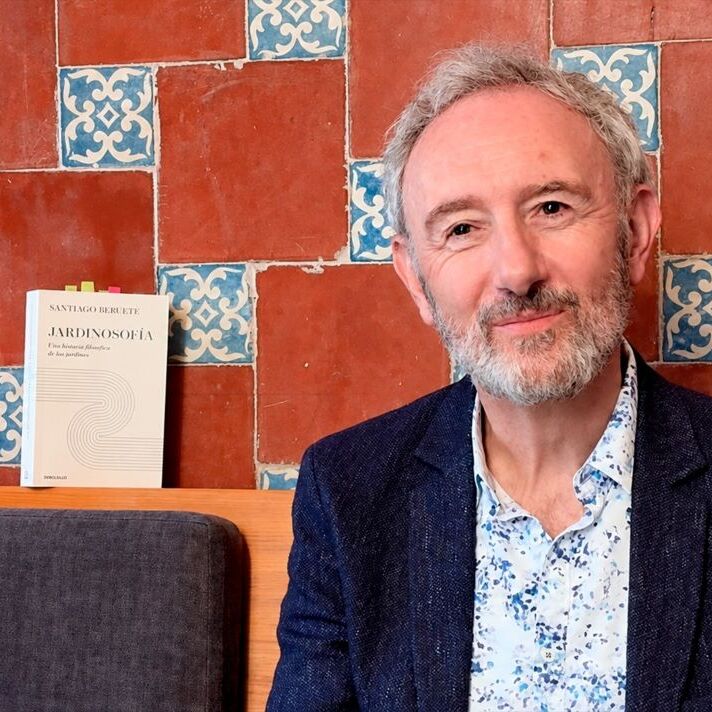 Santiago Beruete y la filosofía del jardín: libros que nos devuelven a la naturaleza. Foto: Verónica Maza