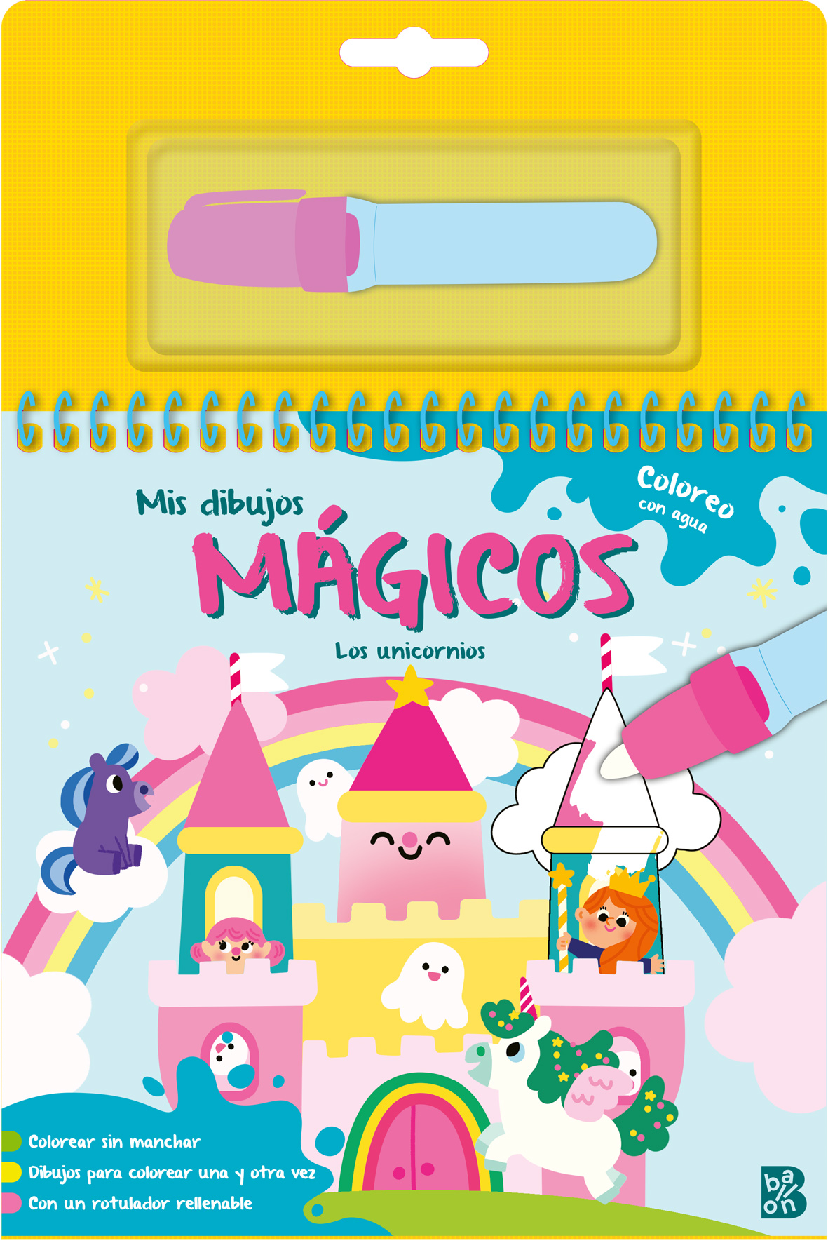 MIS DIBUJOS MÁGICOS - COLOREO CON AGUA - LOS UNICORNIOS