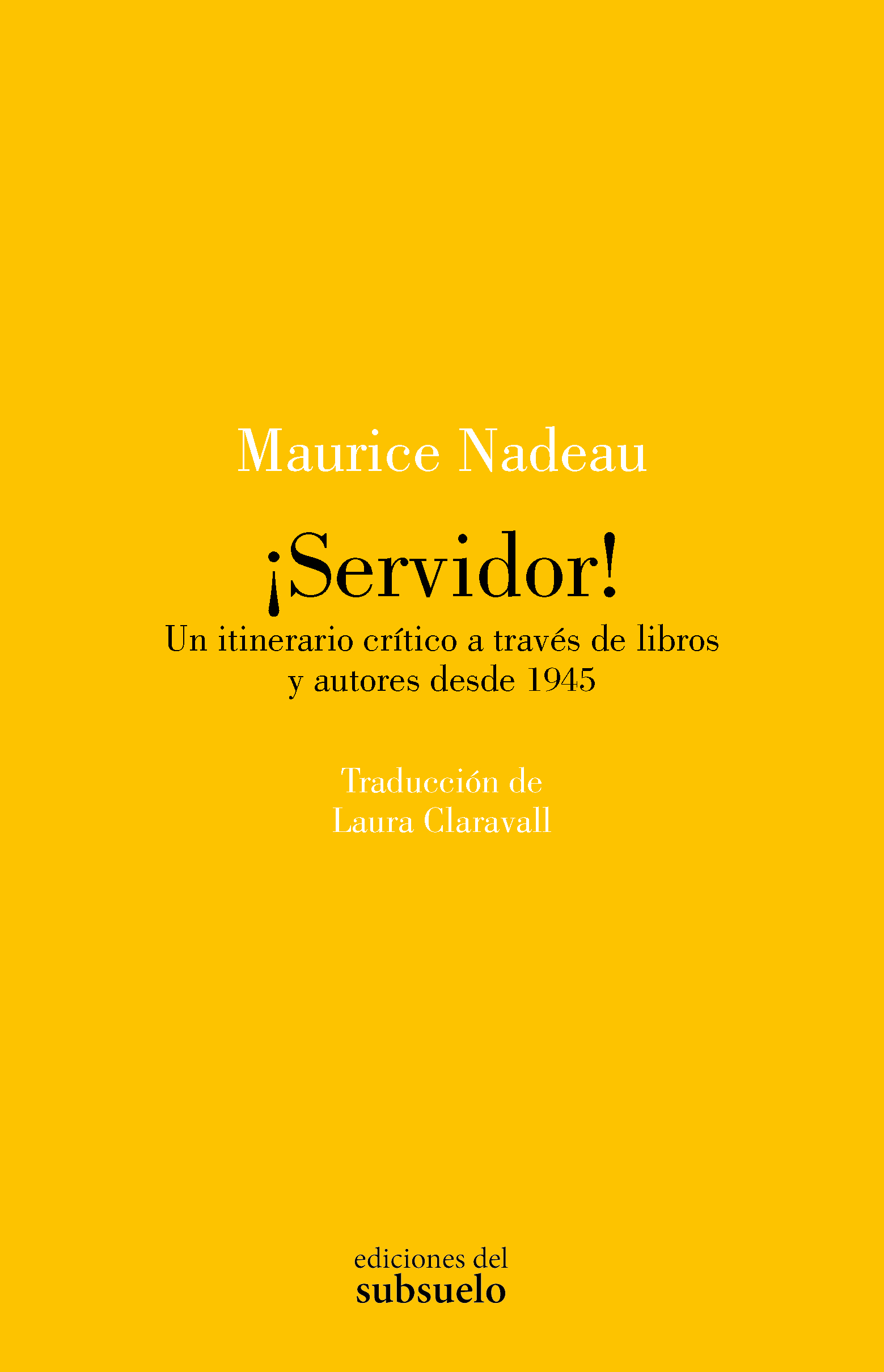¡Servidor!
