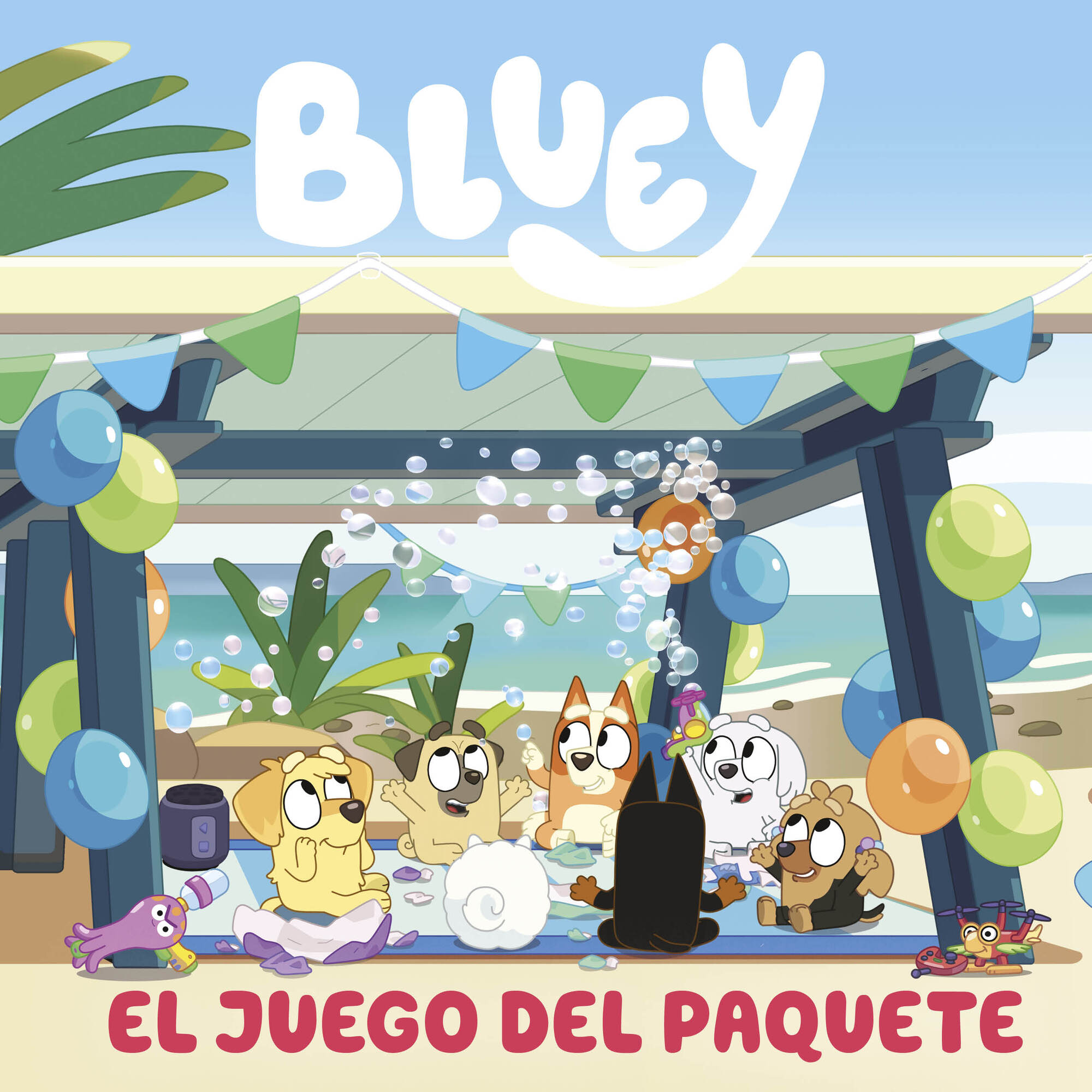 Bluey. Un cuento - El juego del paquete