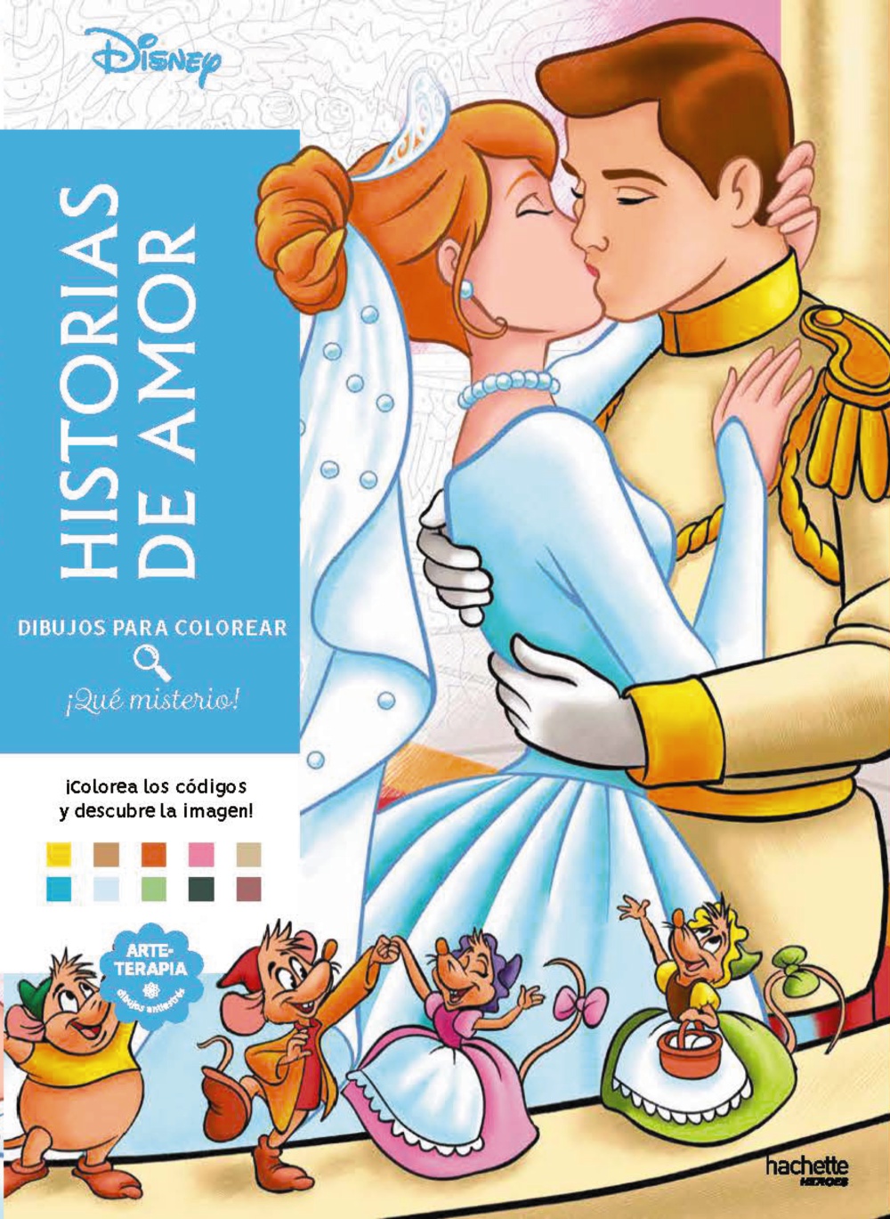 Dibujos para colorear, ¡qué misterio!  Historias de amor