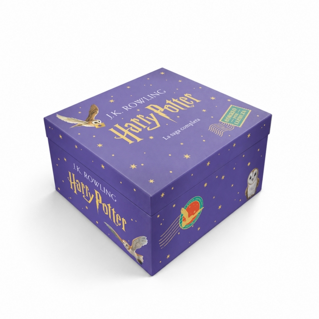 Harry Potter Envío especial - Correo por Lechuza (estuche con la SAGA COMPLETA) (Harry Potter [edición con la portada ilustrada por Johnny Duddle])