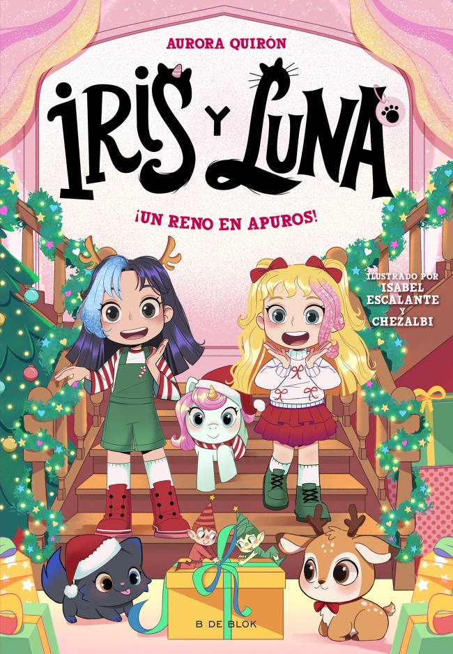 Iris y Luna: cuidadoras de cachorritos mágicos 8 - ¡Un reno en apuros!