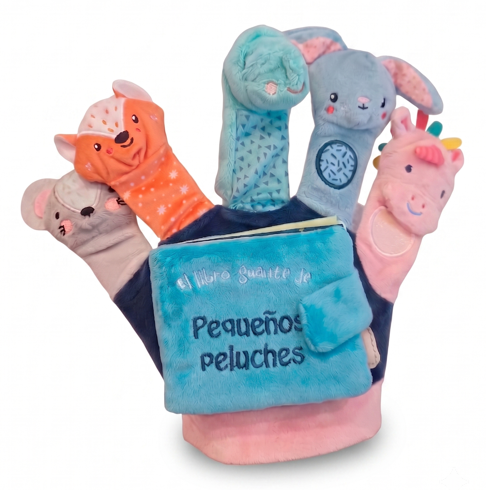 PEQUEÑOS PELUCHES (LIBRO GUANTE CON TÍTERES DE DEDO)