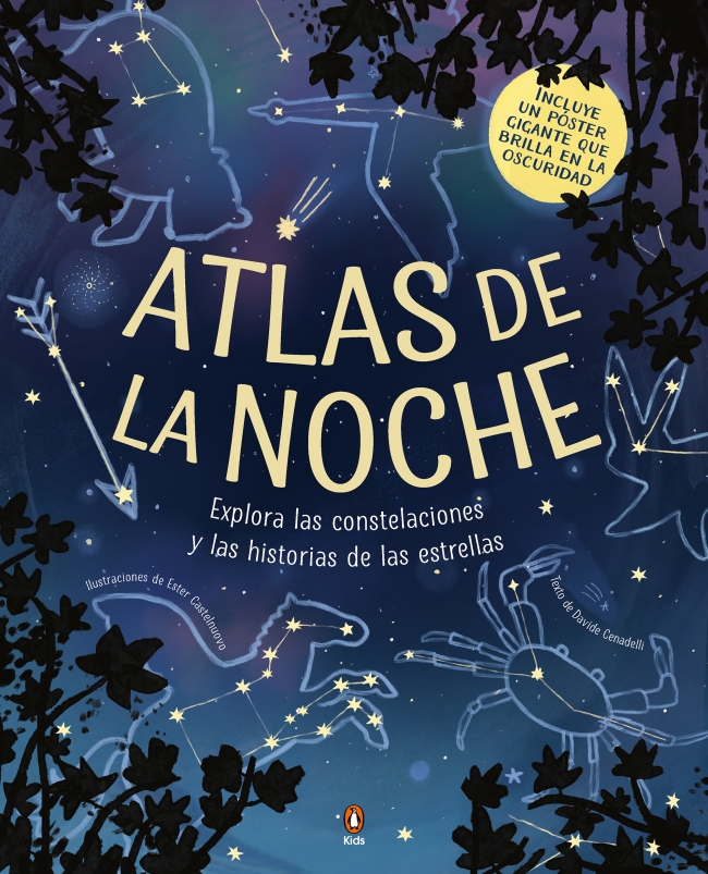 Atlas de la noche (¡incluye un póster que brilla en la oscuridad!)