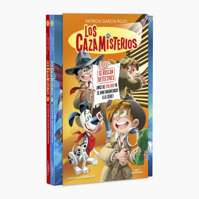 Los cazamisterios - Pack con: El caso del tren de la bruja | El caso de la casa con ruedas