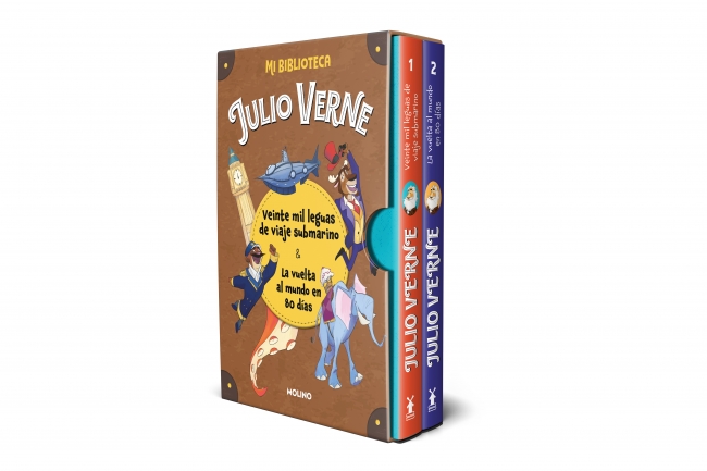 Mi biblioteca Julio Verne (Julio Verne para niños)