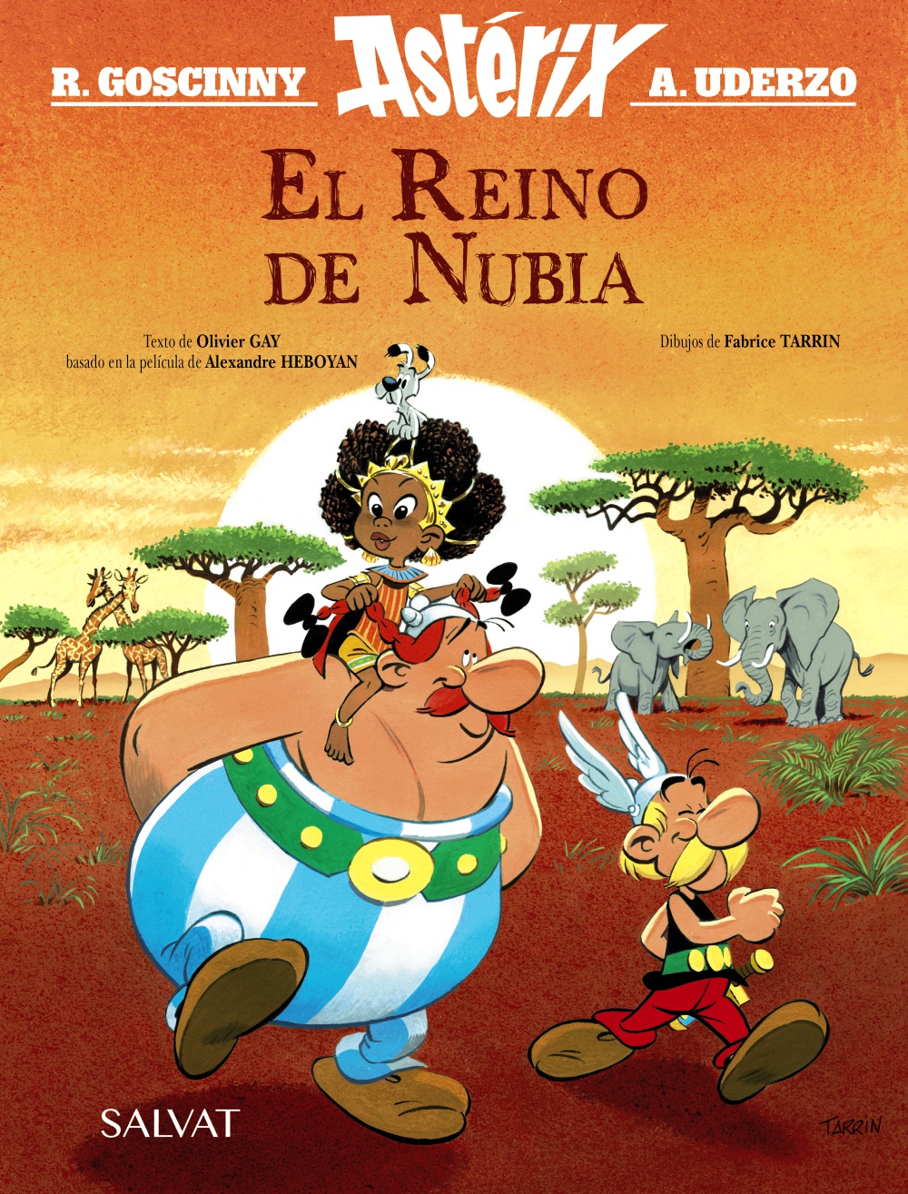 Asterix y el reino de Nubia